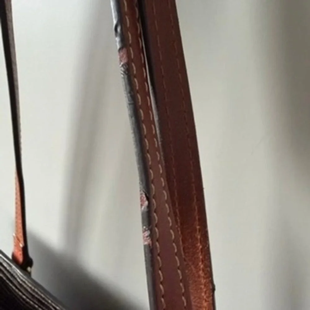 Dooney & Bourke Gray Lizard Embossed Tote Shoulder Bag Matching Wallet Set - Picture 5 of 16
